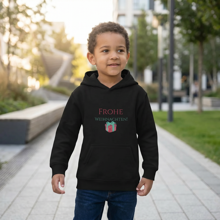 Generated lifestyle image for Kapuzenpullover I Kinder Hoodie 4 Jahre - 12 Jahre