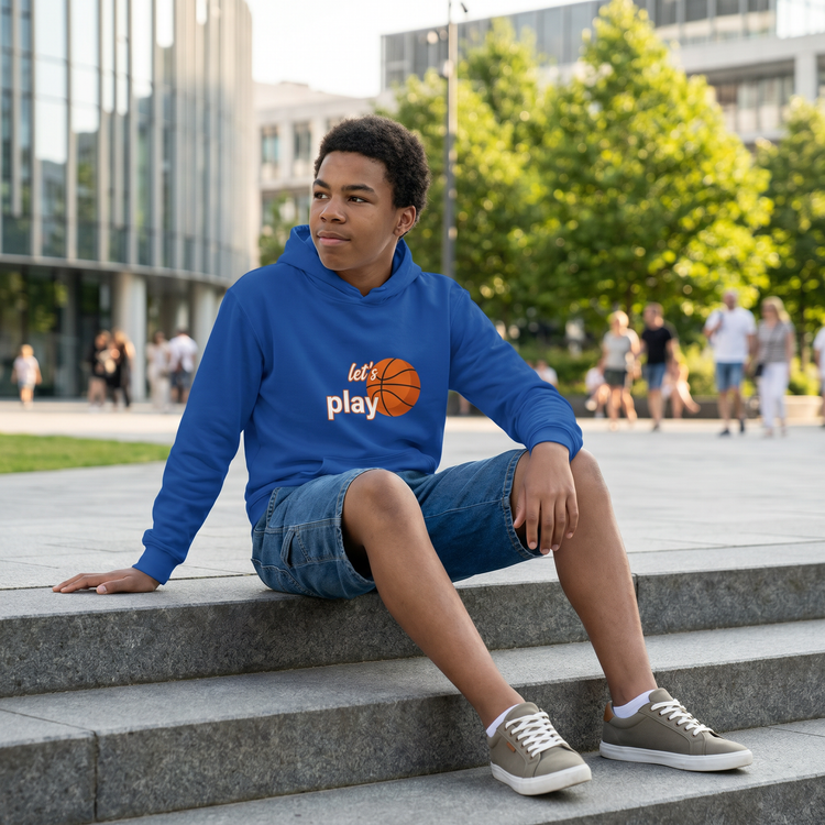 Unisex Kinder Grafik Hoodie aus Baumwolle, Kapuzenpullover in XS-XL, mit buntem Kinder-Design, bequem und soft.
