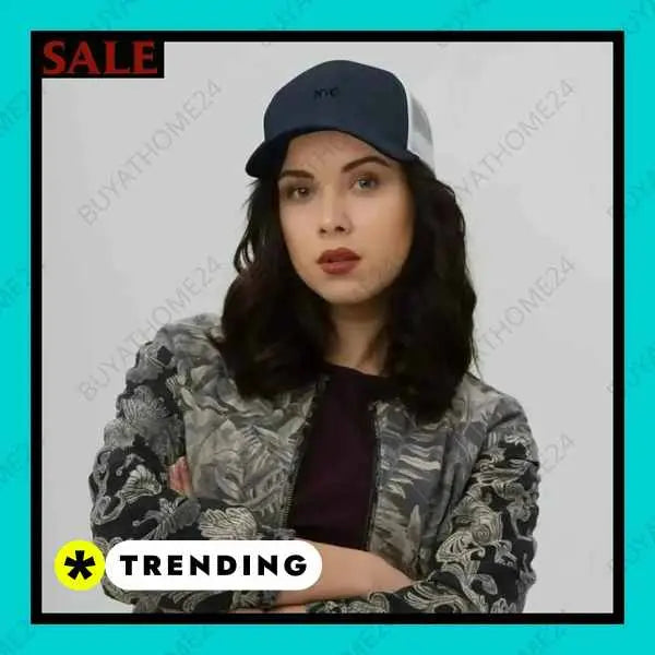 • American Cap I Herren & Damen Trucker Cap 54 cm - 60 cm - BUYATHOME24