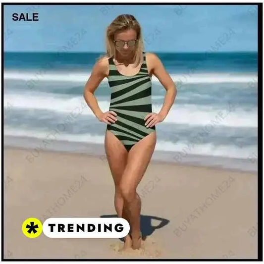 • Badebekleidung I Damen Badeanzug XS, S, M, L, XL, 2XL, 3XL BUYATHOME24®