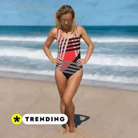 • Badebekleidung I Damen Badeanzug XS, S, M, L, XL, 2XL, 3XL BUYATHOME24®