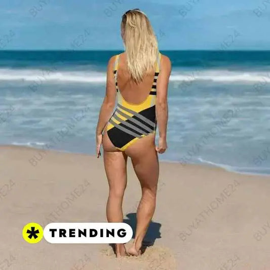 • Badebekleidung I Damen Badeanzug XS, S, M, L, XL, 2XL, 3XL BUYATHOME24®