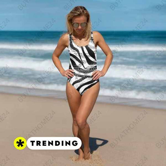 ▻ Badebekleidung I Damen Badeanzug XS, S, M, L, XL, 2XL, 3XL BUYATHOME24®