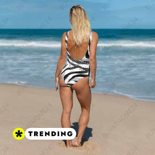 ▻ Badebekleidung I Damen Badeanzug XS, S, M, L, XL, 2XL, 3XL BUYATHOME24®