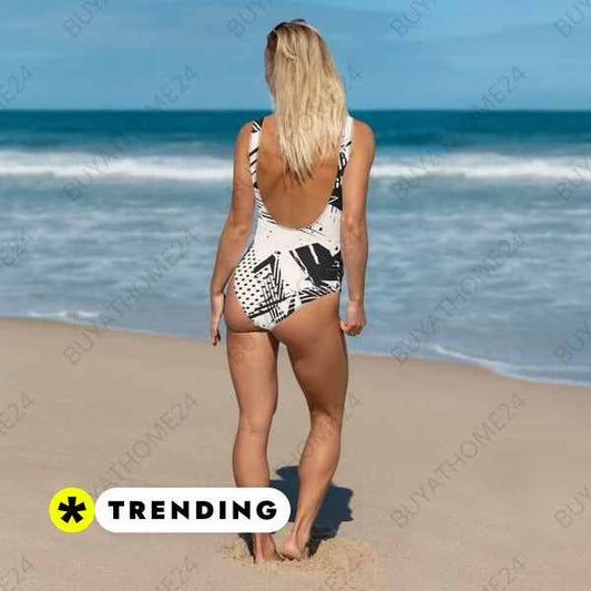 ▻ Badebekleidung I Damen Badeanzug XS, S, M, L, XL, 2XL, 3XL BUYATHOME24®