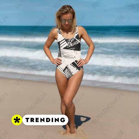 ▻ Badebekleidung I Damen Badeanzug XS, S, M, L, XL, 2XL, 3XL BUYATHOME24®