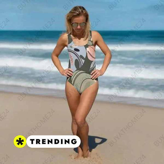 ▻ Badebekleidung I Damen Badeanzug XS, S, M, L, XL, 2XL, 3XL BUYATHOME24®