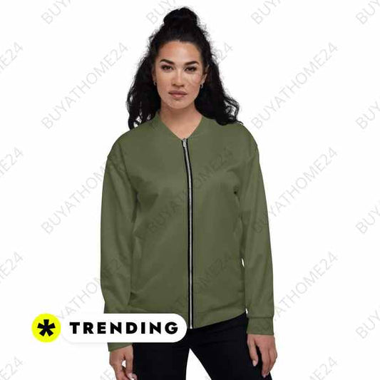 ▻ Blousonjacke I Herren & Damen Bomberjacke XS - 3XL BUYATHOME24®