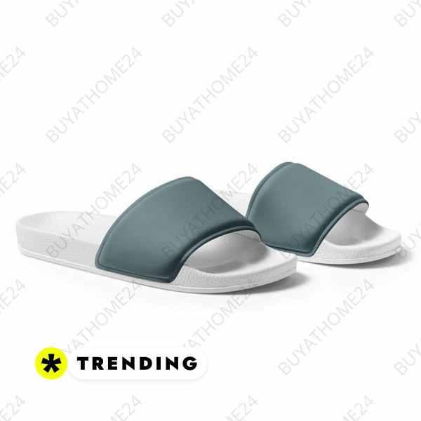 Damen- und Mädchen-Badeschlappen mit PU-Sohle, Größe 36-44, bequeme Badelatschen für den Sommer, von BUYATHOME24