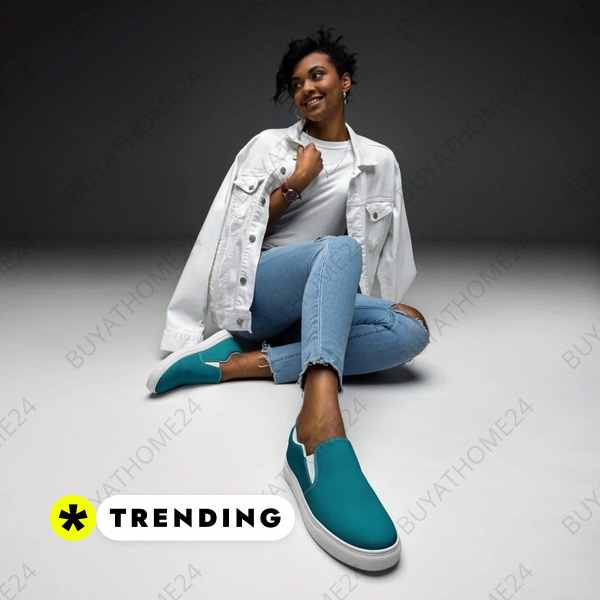 • Halbschuhe I Sneaker Damen Canvas Slipper 35 - 44 Textildruck BUYATHOME24, T-Shirts BUYATHOME24, Hoodies BUYATHOME24, Hosen BUYATHOME24, Jacken BUYATHOME24, Schuhe BUYATHOME24