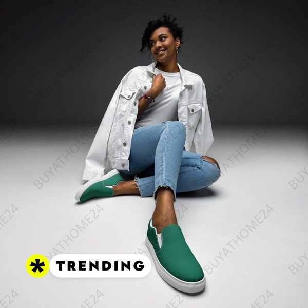 ▻ Damenschuhe I Mädchen & Damen Canvas Slipper 35 - 44 Textildruck BUYATHOME24, T-Shirts BUYATHOME24, Hoodies BUYATHOME24, Hosen BUYATHOME24, Jacken BUYATHOME24, Schuhe BUYATHOME24