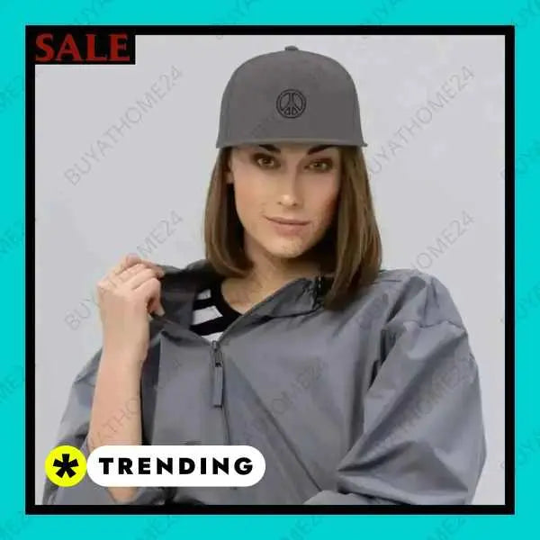 • Hip-Hop Rapper Cap I Herren & Damen Snapback Cap 51 cm - 60 cm - BUYATHOME24