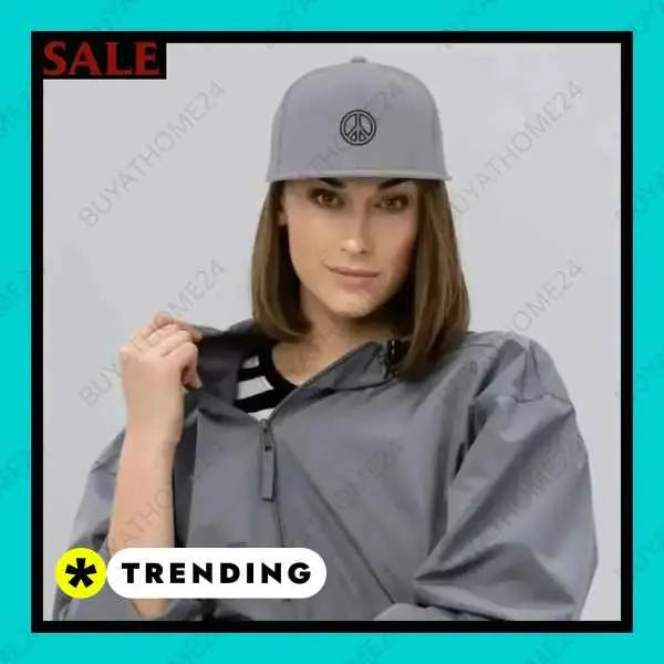 • Hip-Hop Rapper Cap I Herren & Damen Snapback Cap 51 cm - 60 cm - BUYATHOME24