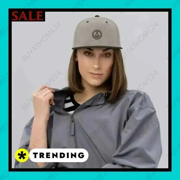 • Hip-Hop Rapper Cap I Herren & Damen Snapback Cap 51 cm - 60 cm - BUYATHOME24