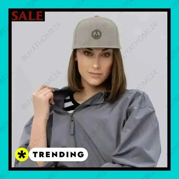 • Hip-Hop Rapper Cap I Herren & Damen Snapback Cap 51 cm - 60 cm - BUYATHOME24