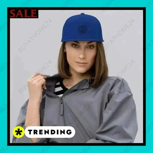 • Hip-Hop Rapper Cap I Herren & Damen Snapback Cap 51 cm - 60 cm - BUYATHOME24