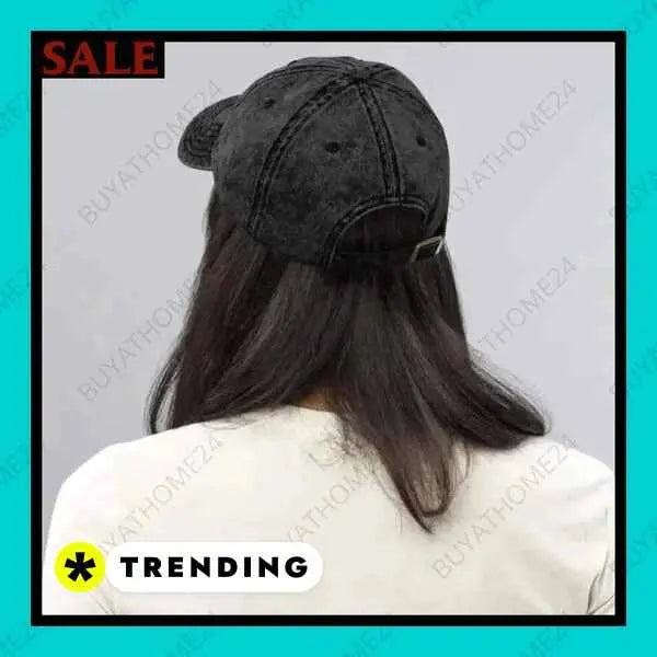 • Jeans Baseball Cap I Herren & Damen Vintage Cap 47 cm - 59 cm - BUYATHOME24