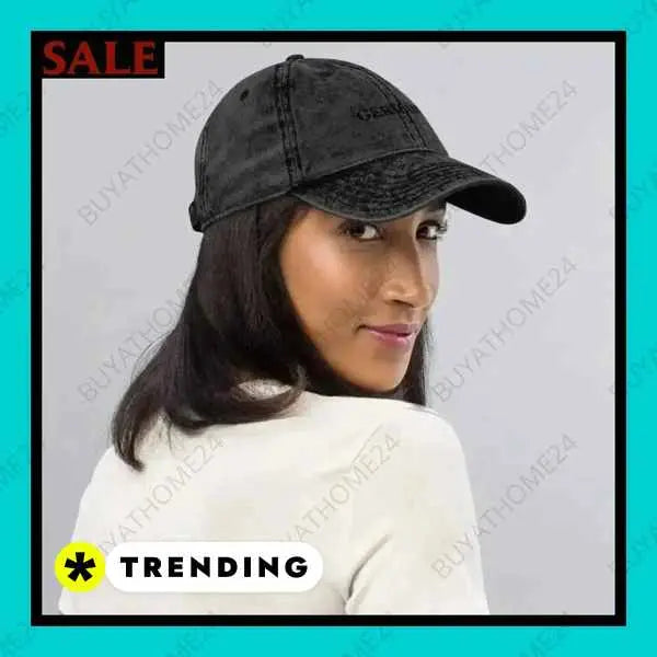 • Jeans Baseball Cap I Herren & Damen Vintage Cap 47 cm - 59 cm - BUYATHOME24