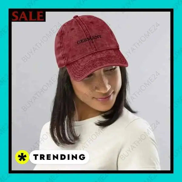 • Jeans Baseball Cap I Herren & Damen Vintage Cap 47 cm - 59 cm - BUYATHOME24