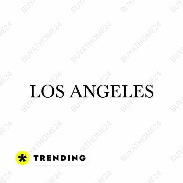 LOSANGELESschwarz1 - BUYATHOME24®