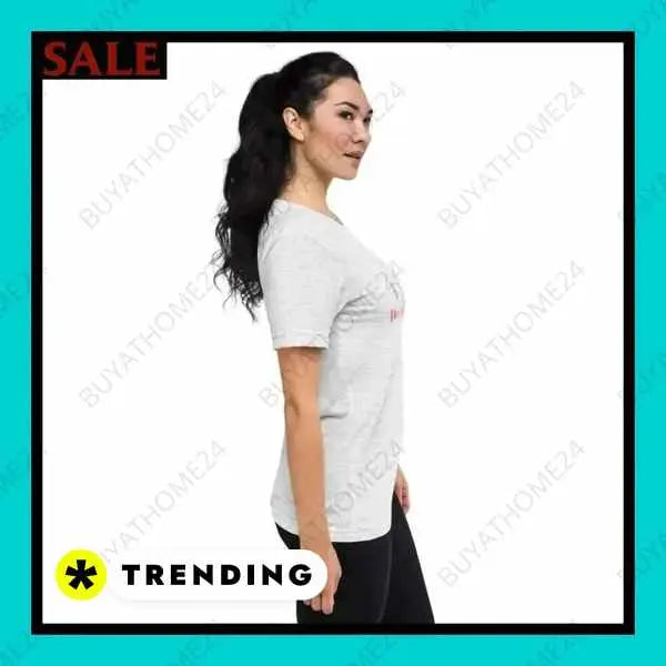 • Rundhalsshirts I Damen Kurzarm T-Shirt XS - 4XL - BUYATHOME24