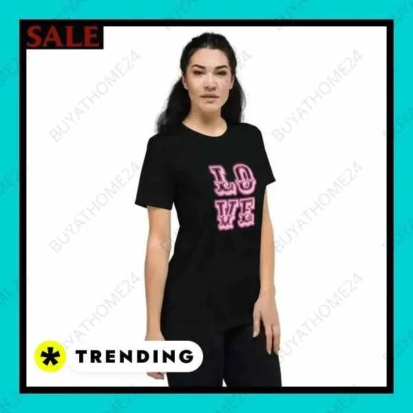 • Rundhalsshirts I Damen Kurzarm T-Shirt XS - 4XL - BUYATHOME24