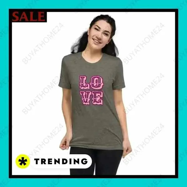 • Rundhalsshirts I Damen Kurzarm T-Shirt XS - 4XL - BUYATHOME24