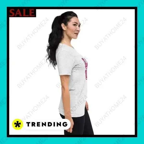 • Rundhalsshirts I Damen Kurzarm T-Shirt XS - 4XL - BUYATHOME24