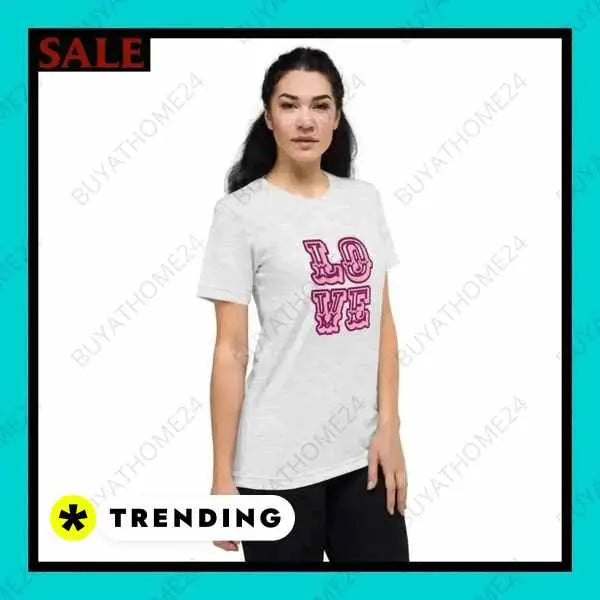 • Rundhalsshirts I Damen Kurzarm T-Shirt XS - 4XL - BUYATHOME24