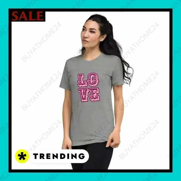 • Rundhalsshirts I Damen Kurzarm T-Shirt XS - 4XL - BUYATHOME24