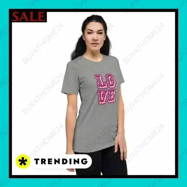 • Rundhalsshirts I Damen Kurzarm T-Shirt XS - 4XL - BUYATHOME24