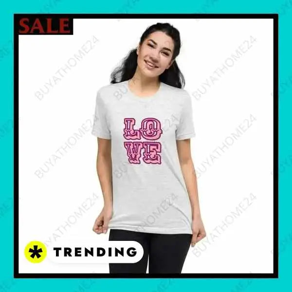 • Rundhalsshirts I Damen Kurzarm T-Shirt XS - 4XL - BUYATHOME24
