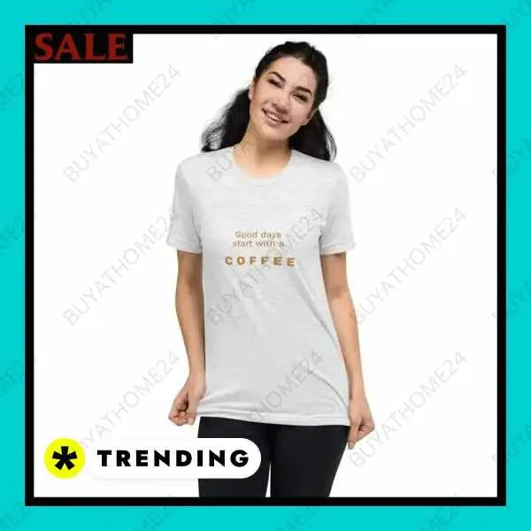 • Rundhalsshirts I Damen Kurzarm T-Shirt XS - 4XL - BUYATHOME24