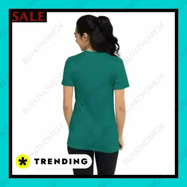 • Rundhalsshirts I Damen Kurzarm T-Shirt XS - 4XL - BUYATHOME24