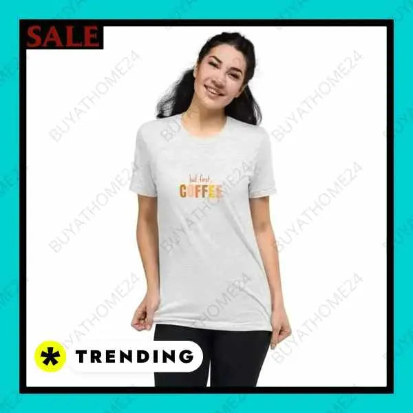 • Rundhalsshirts I Damen Kurzarm T-Shirt XS - 4XL - BUYATHOME24