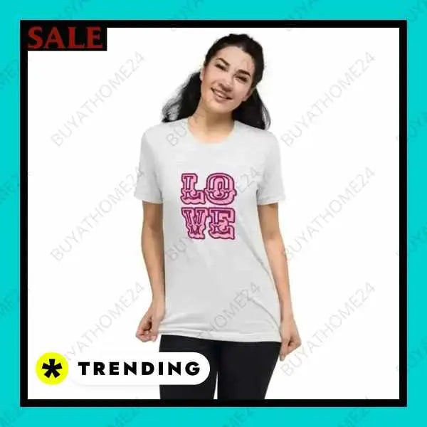 • Rundhalsshirts I Damen Kurzarm T-Shirt XS - 4XL - BUYATHOME24