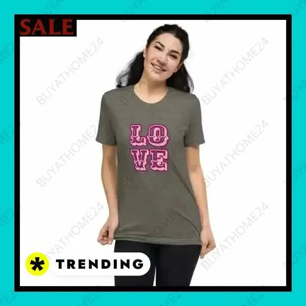 • Rundhalsshirts I Damen Kurzarm T-Shirt XS - 4XL - BUYATHOME24