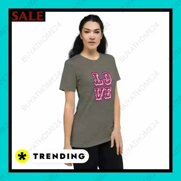 • Rundhalsshirts I Damen Kurzarm T-Shirt XS - 4XL - BUYATHOME24
