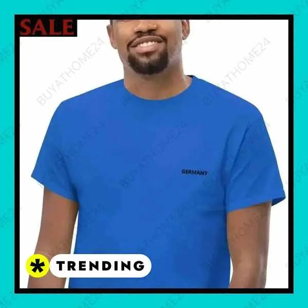 • Rundhalsshirts I Herren & Damen T-Shirt S - 5XL - BUYATHOME24