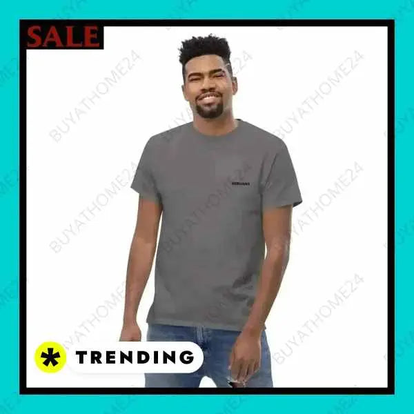 • Rundhalsshirts I Herren & Damen T-Shirt S - 5XL - BUYATHOME24