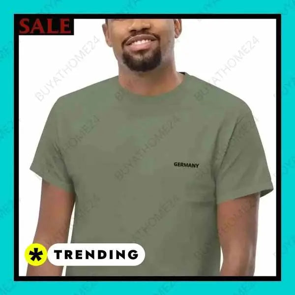 • Rundhalsshirts I Herren & Damen T-Shirt S - 5XL - BUYATHOME24