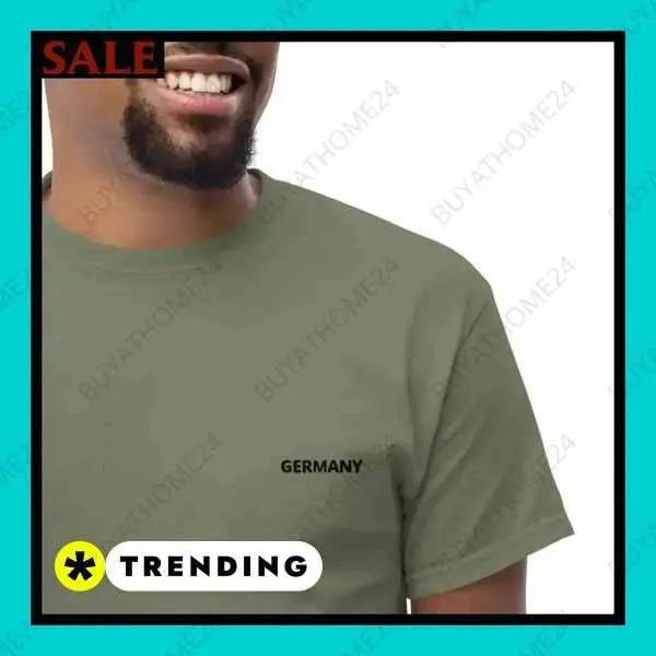 • Rundhalsshirts I Herren & Damen T-Shirt S - 5XL - BUYATHOME24