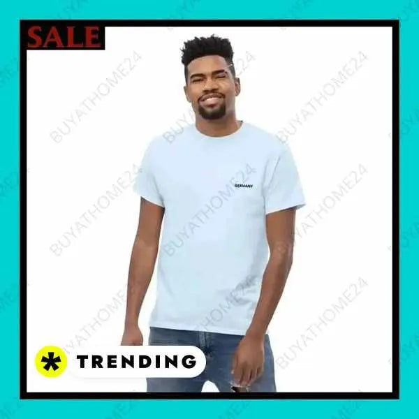 • Rundhalsshirts I Herren & Damen T-Shirt S - 5XL - BUYATHOME24