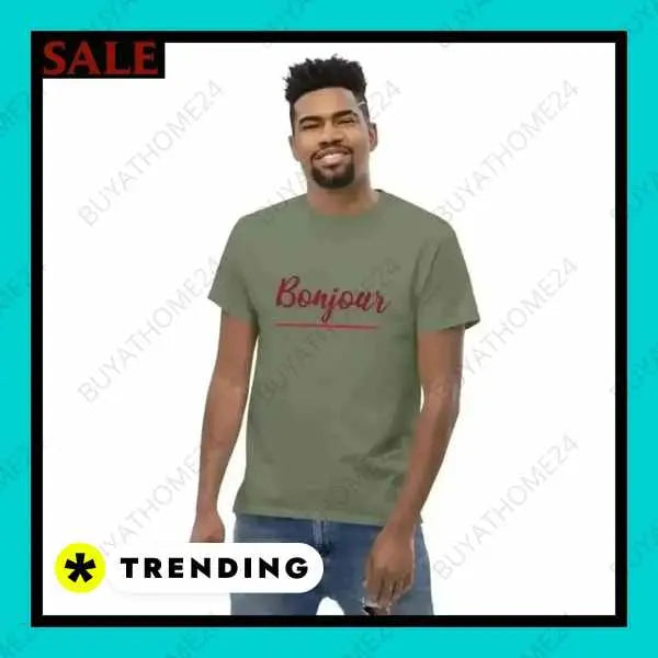 • Rundhalsshirts I Herren & Damen T-Shirt S - 5XL - BUYATHOME24