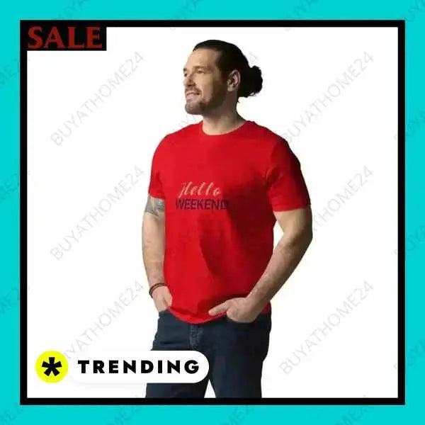 • Rundhalsshirts I Herren & Damen T-Shirt S, M, L, XL, 2XL - BUYATHOME24