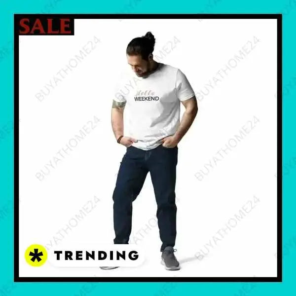 • Rundhalsshirts I Herren & Damen T-Shirt S, M, L, XL, 2XL - BUYATHOME24