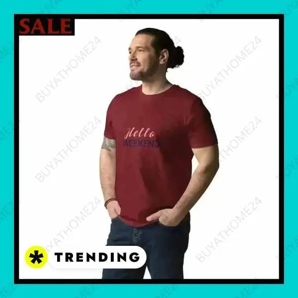 • Rundhalsshirts I Herren & Damen T-Shirt S, M, L, XL, 2XL - BUYATHOME24