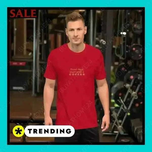 • Rundhalsshirts I Herren & Damen T-Shirt XS - 5XL - BUYATHOME24
