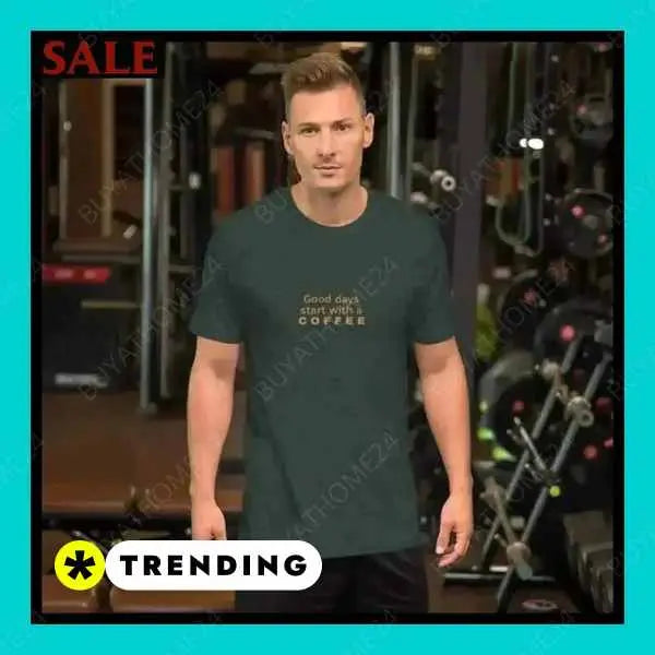 • Rundhalsshirts I Herren & Damen T-Shirt XS - 5XL - BUYATHOME24