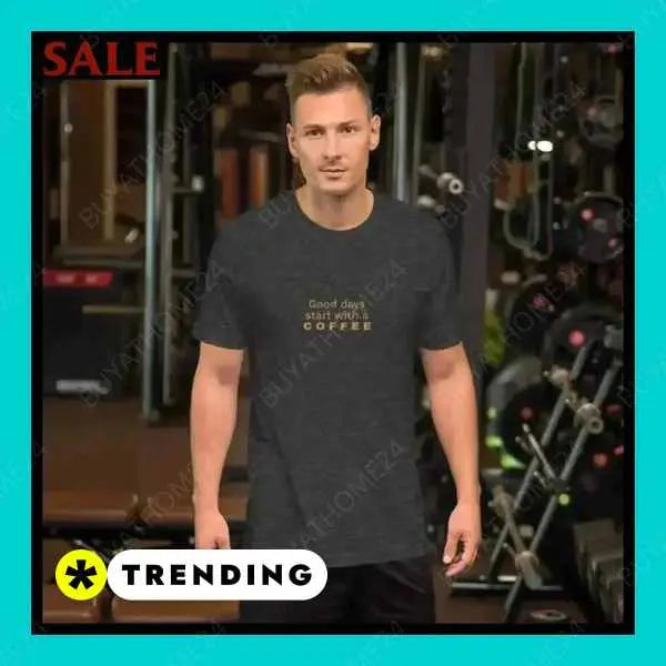 • Rundhalsshirts I Herren & Damen T-Shirt XS - 5XL - BUYATHOME24